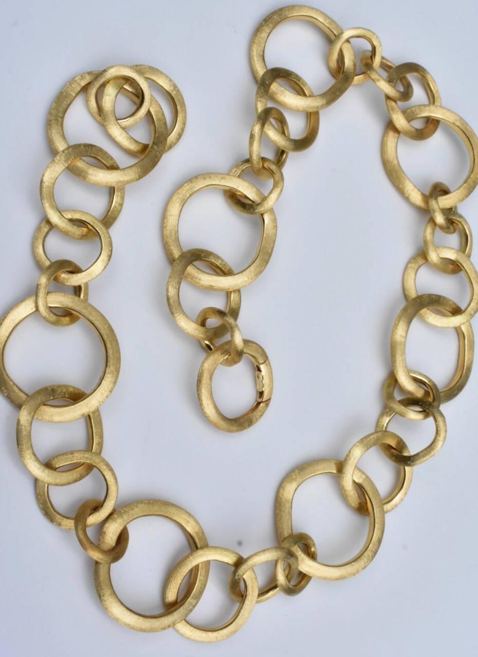 Marco Bicego Jaipur Gauge Necklace In Excellent Condition In London, GB