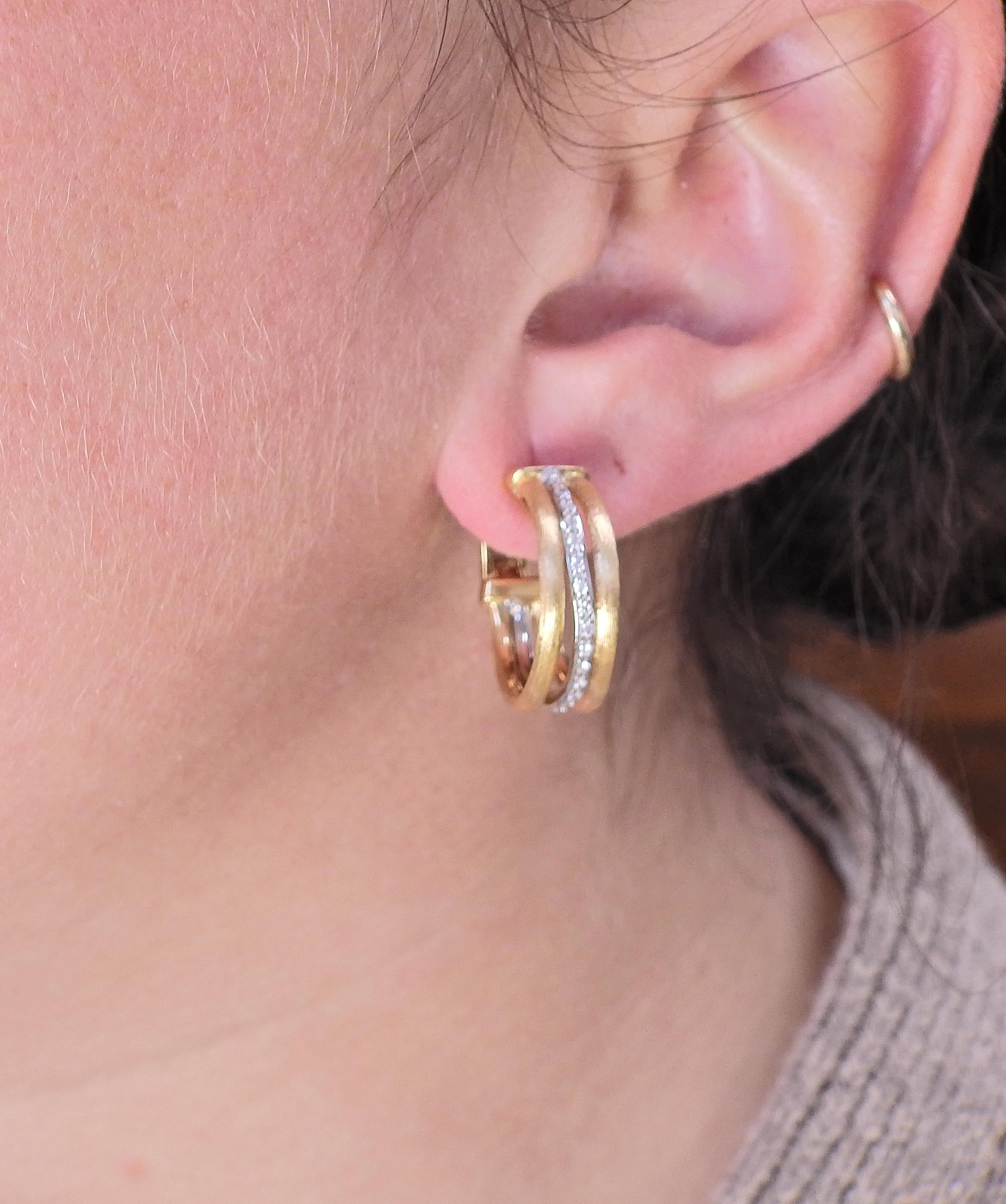 marco bicego hoop earrings