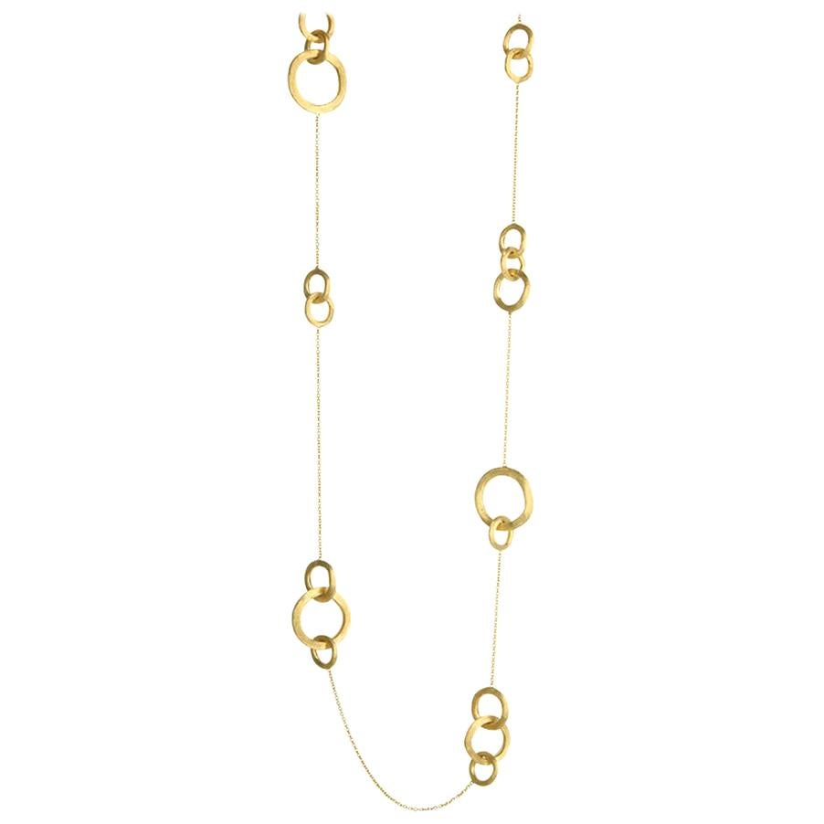 Marco Bicego Jaipur Gold Link Long Necklace CB1340 Y 02