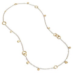 Marco Bicego Jaipur Yellow Gold Charm Long Necklace CB2613