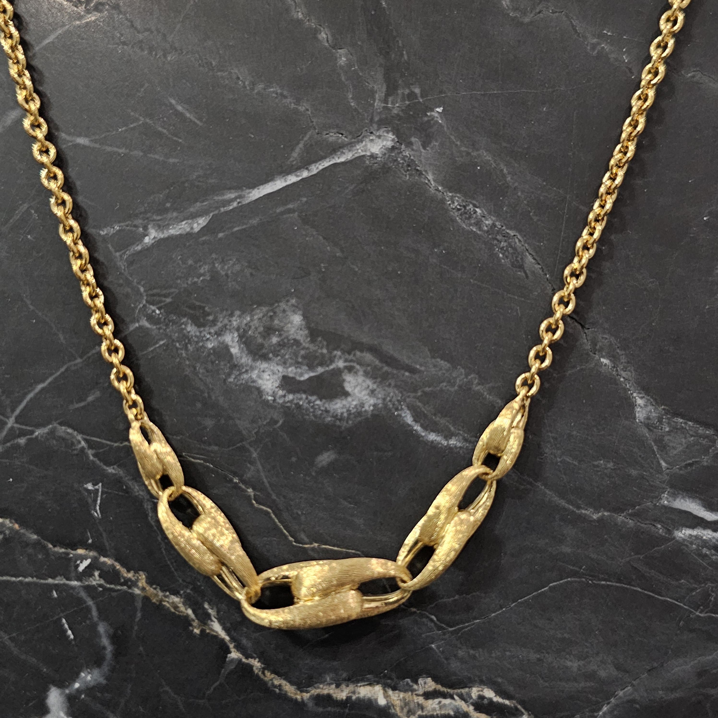 Marco Bicego Lucia Collana a catena in oro giallo 18 ct. in vendita 1