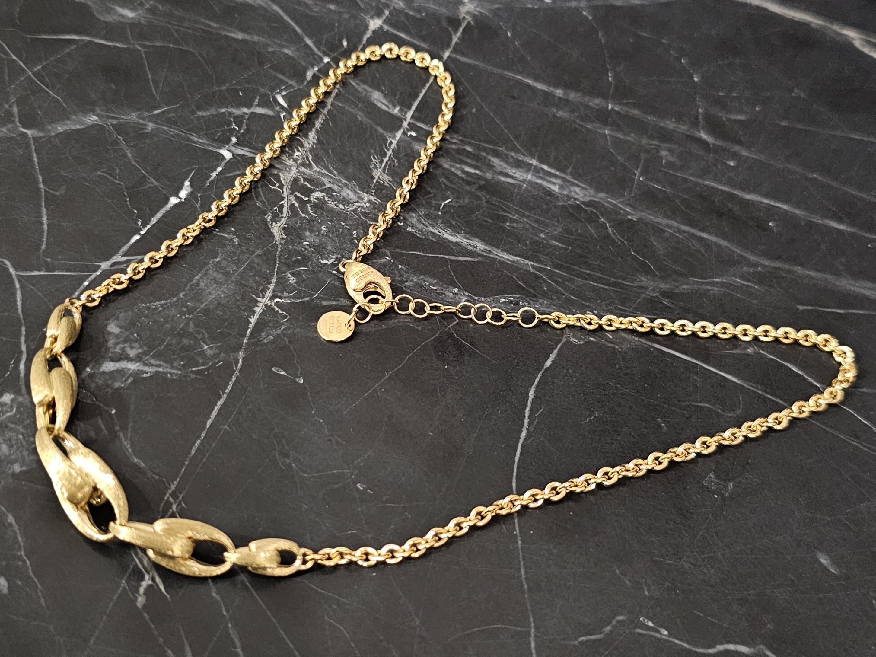 Marco Bicego Lucia Collana a catena in oro giallo 18 ct. in vendita 4