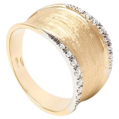 Marco Bicego Lunaria 18K Gelbgold & 0,14CT Diamantring AB550B