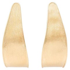 Marco Bicego Lunaria 18k Yellow Gold Small Hoop Earrings OB1760