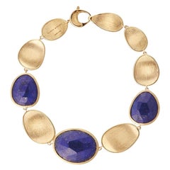 Marco Bicego Lunaria Gold and Lapis Bracelet BB1914 LP