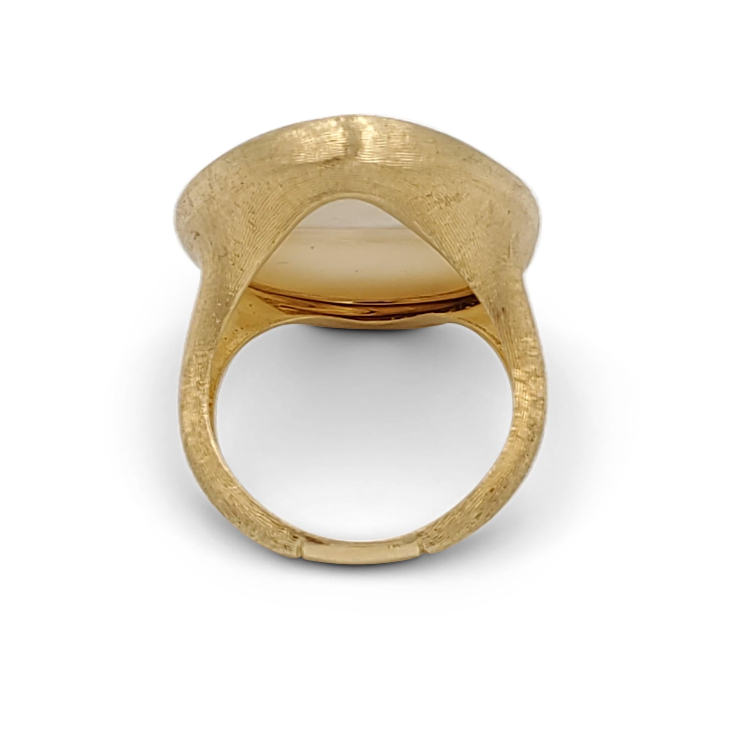 marco bicego mother of pearl ring