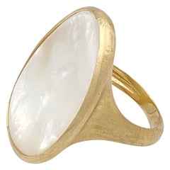 Marco Bicego Bague Lunaria en or et nacre