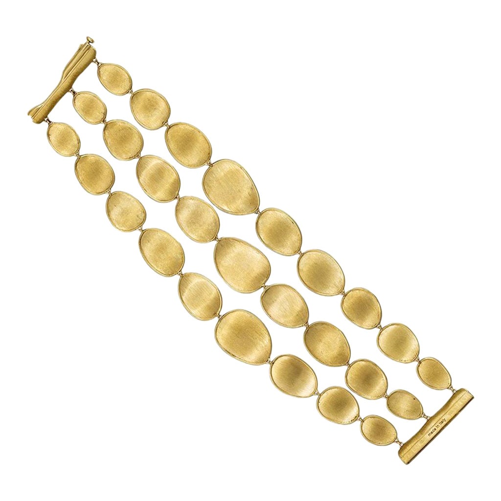 Marco Bicego Lunaria Yellow Gold Three-Strand Bracelet BB1879 Y 02