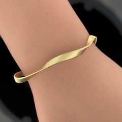 Marco Bicego Marrakech Pulsera de oro amarillo de 18 quilates de 4 mm - $5650