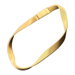 Marco Bicego Marrakech Pulsera de oro amarillo de 18 quilates de 4 mm - $5650