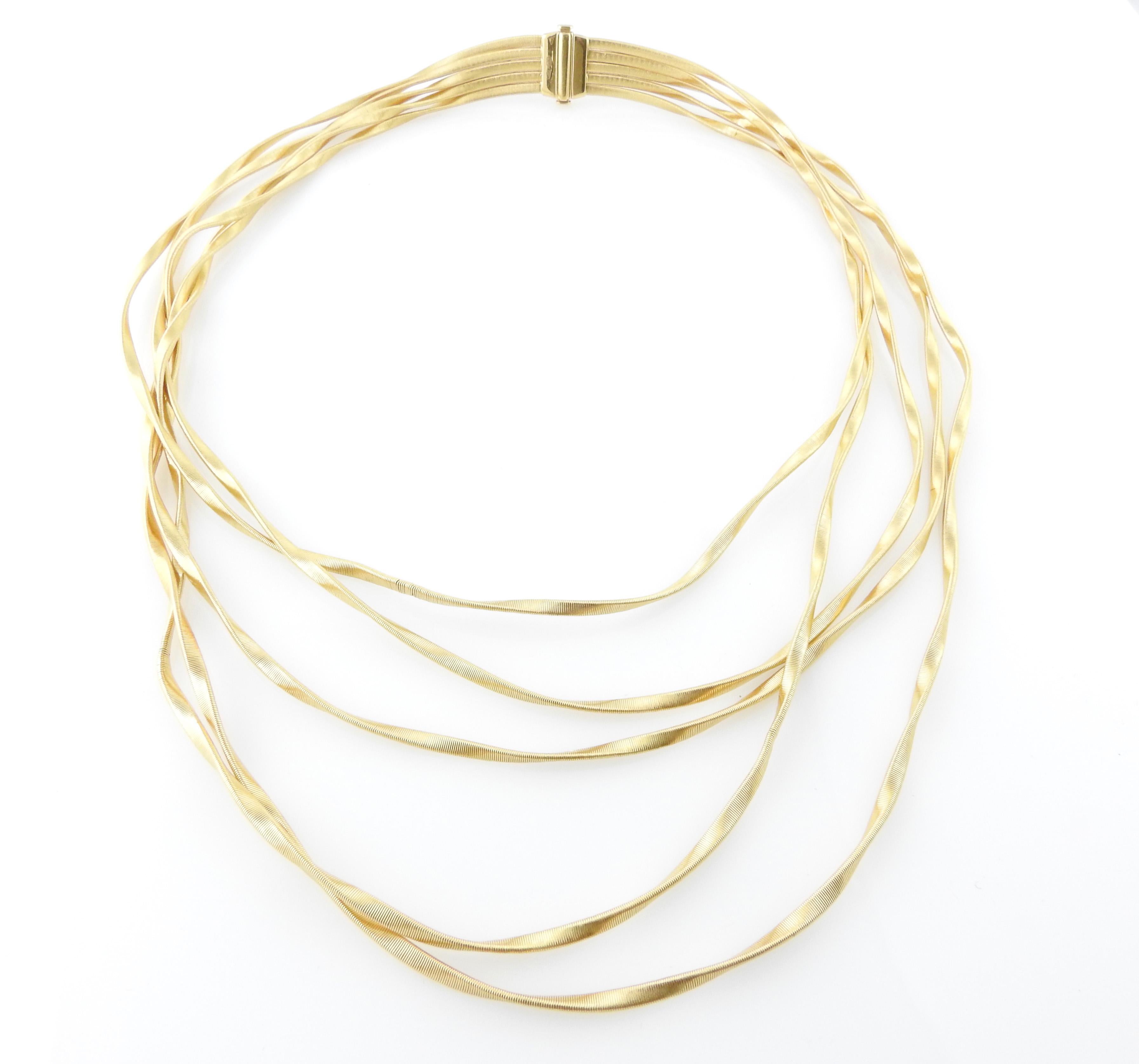 marco bicego marrakech 5 strand necklace