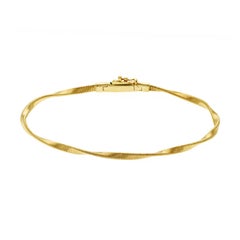 Marco Bicego Marrakech Collection 18K Yellow Gold Stackable Bracelet Size7"