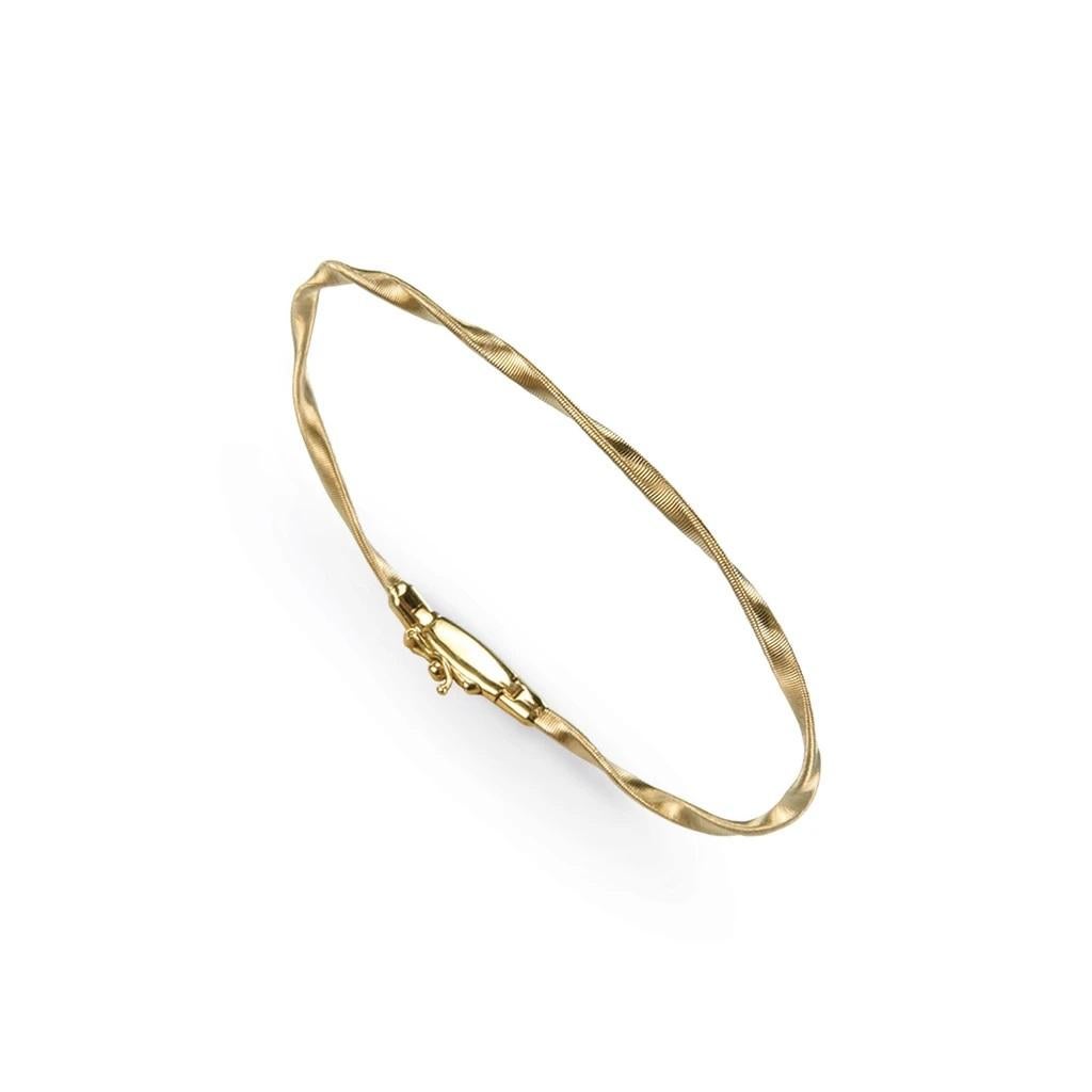 Marco Bicego Marrakech Yellow Gold Stackable Bangle BG337 In New Condition In Wilmington, DE