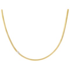 Marco Bicego Masai Collier à diamants en or jaune avec chaîne unique n° CG731 B YW