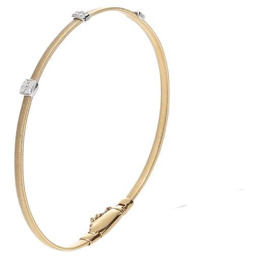 Marco Bicego Masai Yellow Gold & Diamonds Ladies Bracelet BG730B1