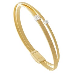 Marco Bicego Masai Yellow Gold & Diamonds Ladies Bracelet BG732B