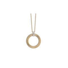 Marco Bicego Masai Yellow Gold & Diamonds Ladies Necklace CG797B