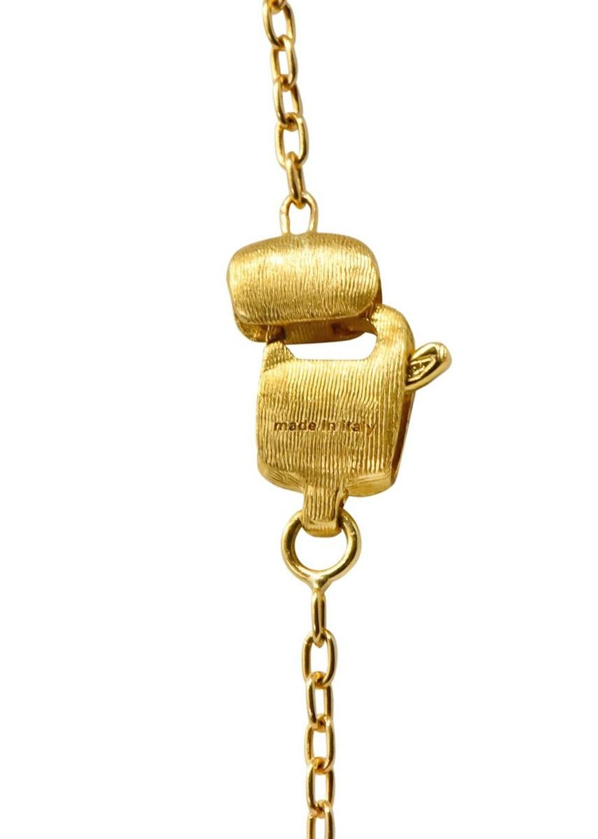 MarCo Bicego Multi-Gem 18 Karat Gold Topaz Citrine Amethyst Iolite Drop Necklace In Excellent Condition In Philadelphia, PA