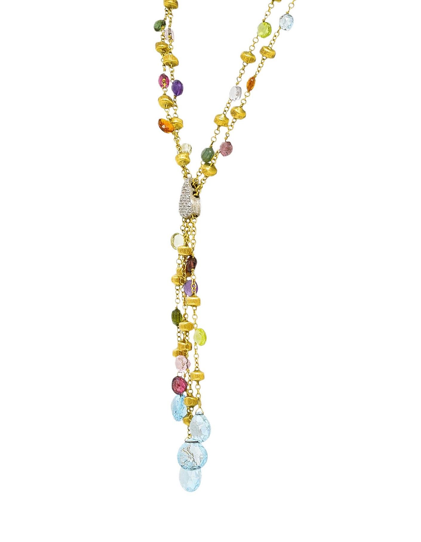 marco bicego flower necklace