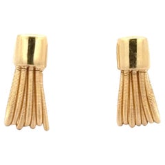 Marco Bicego Multi-Strand Huggie Hoop 18 Karat Yellow Gold Earrings
