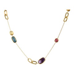 Marco Bicego Murano Multi Stone Necklace CB1668 MIX300