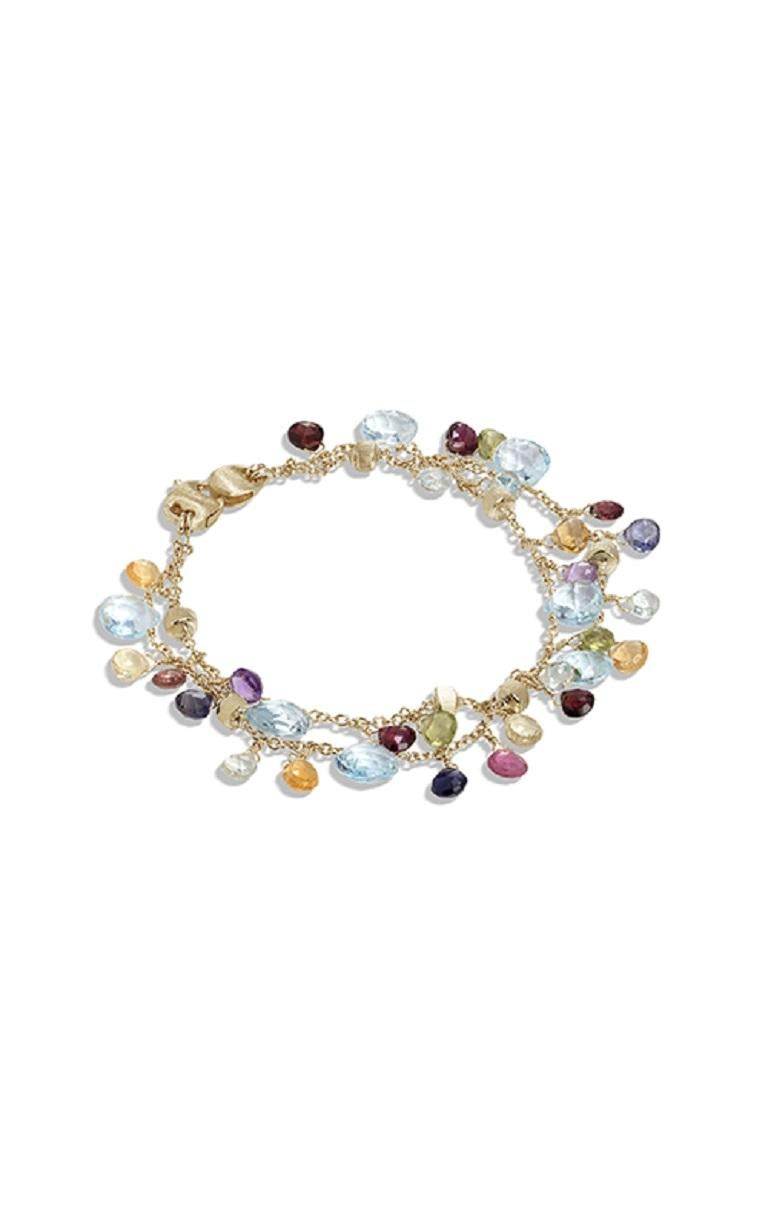 Marco Bicego Paradise 18K Yellow Gold and Mixed Gemstones  Charm Bracelet BB2594MIX01T

Model No.: BB2594MIX01T
Metal Type: 18K Yellow Gold
Stones Shape: Round
Stones Type: Blue Topaz, Mixed Gemstones
Chain Type: Cable (Standard)
Clasp Type: