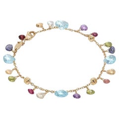 Marco Bicego Paradise Blue Topaz & Mixed Gemstones Bracelet BB2584MIX01T