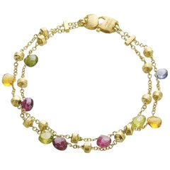 Marco Bicego Paradise Gold and Mixed Stones BB887 MIX01