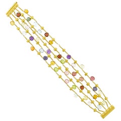 Marco Bicego Paradise Multicolored Gem Stone Bracelet