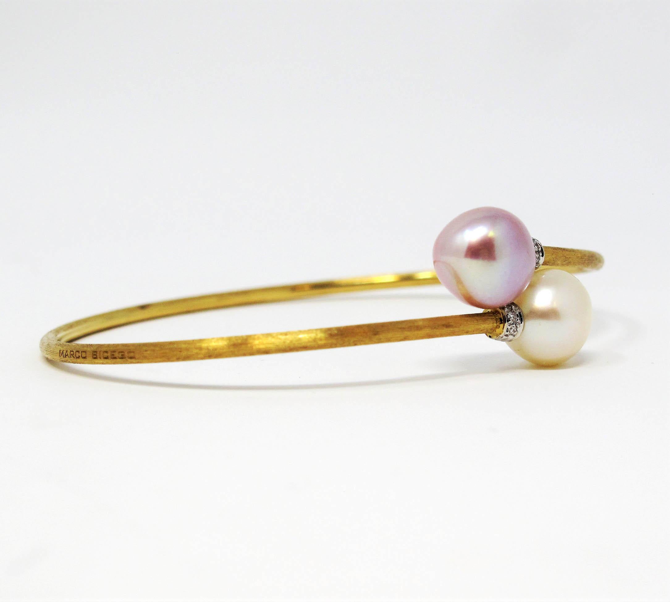 18k gold pearl bracelet