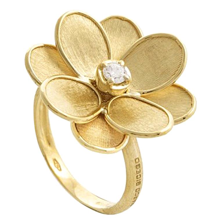 クーポン利用で2750円送料無料 マルコ ビチェゴ レディース リング アクセサリー 18K Yellow Gold Siviglia  Diamond Ring 100% Exclusive