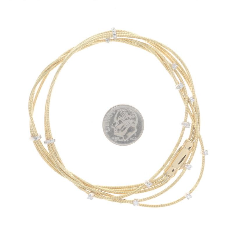 Marco Bicego Santorini Mehrreihige Diamant-Halskette 16
