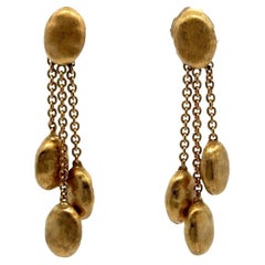 Marco Bicego Siviglia 18 Karat Yellow Gold Dangle Modern Earrings