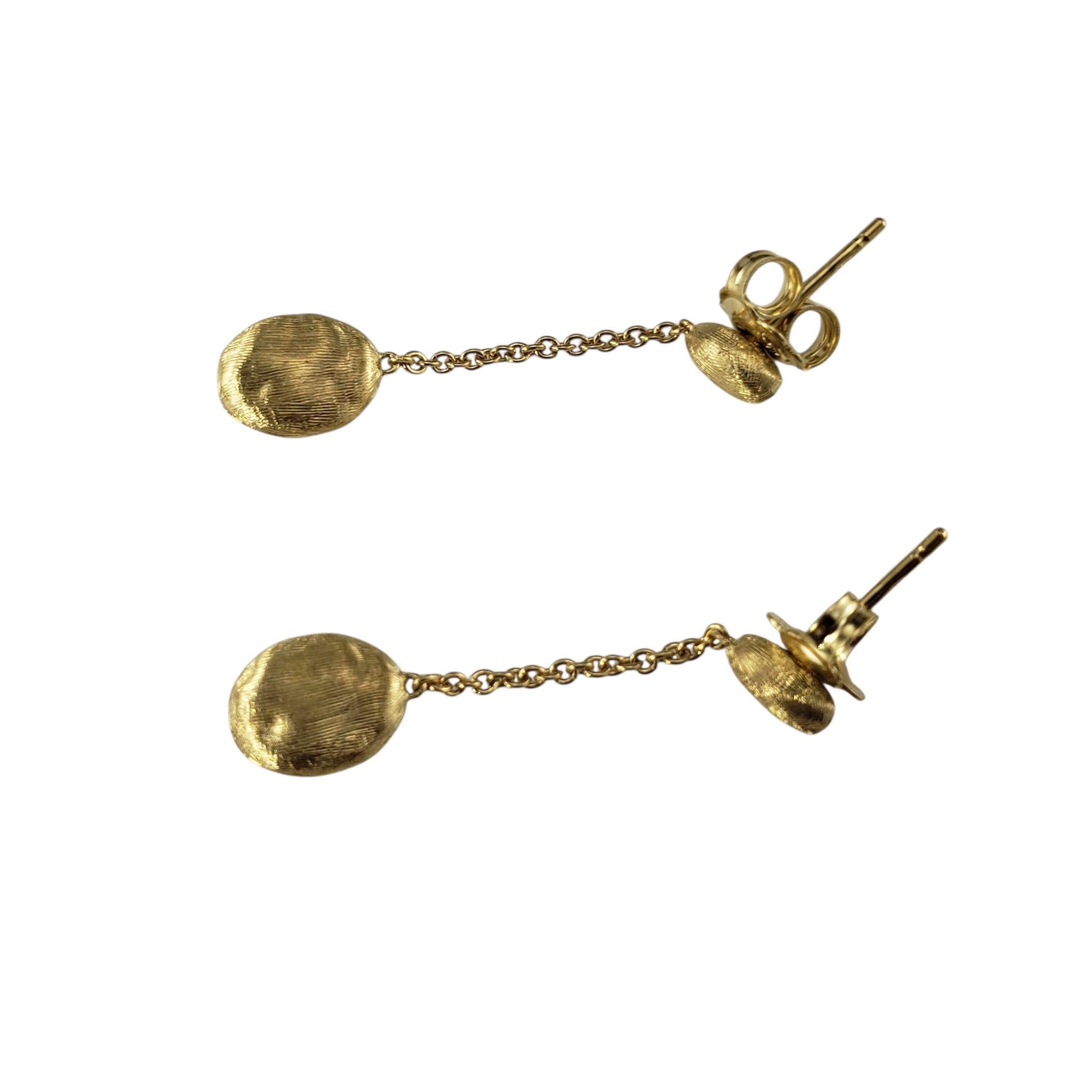 Marco Bicego Siviglia Pendants d'oreilles en or jaune 18K #22971 en vente 1