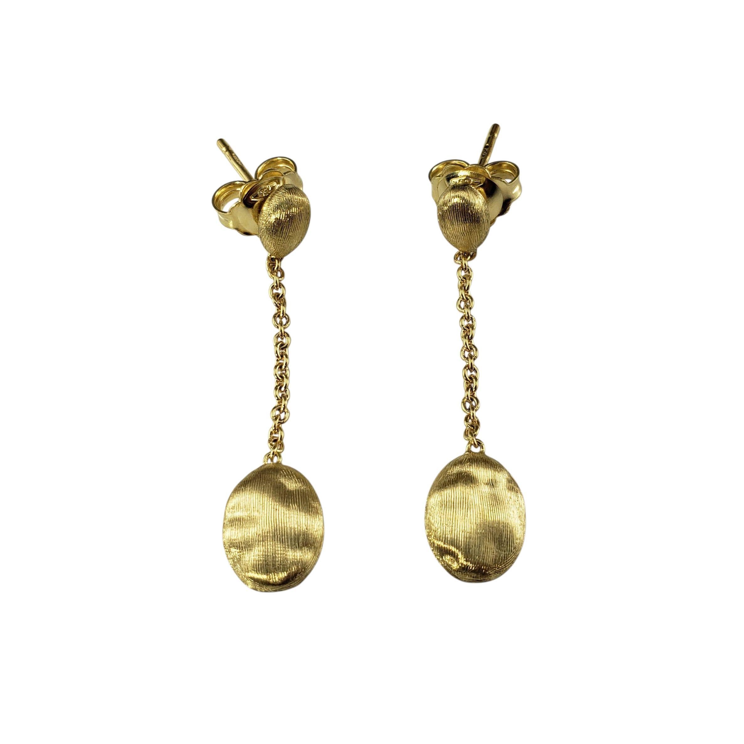 Marco Bicego Siviglia Pendants d'oreilles en or jaune 18K #22971 en vente