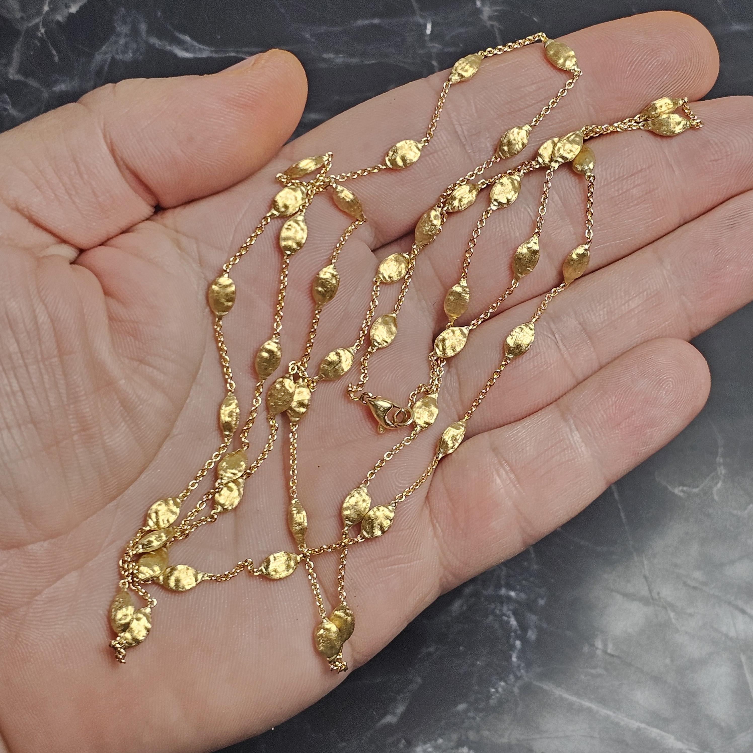 Marco Bicego Collier de chaîne Siviglia Or jaune 18k 39