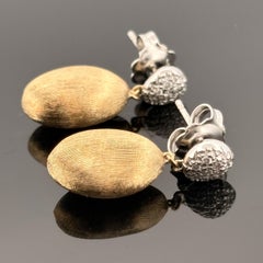 Marco Bicego Orecchini a goccia con diamanti Siviglia 18k