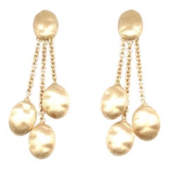 Marco Bicego Siviglia Gold 3 Strand Earrings