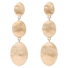 MarCo Bicego Siviglia Grande 18k Yellow Gold Triple Drop Earring OB1694