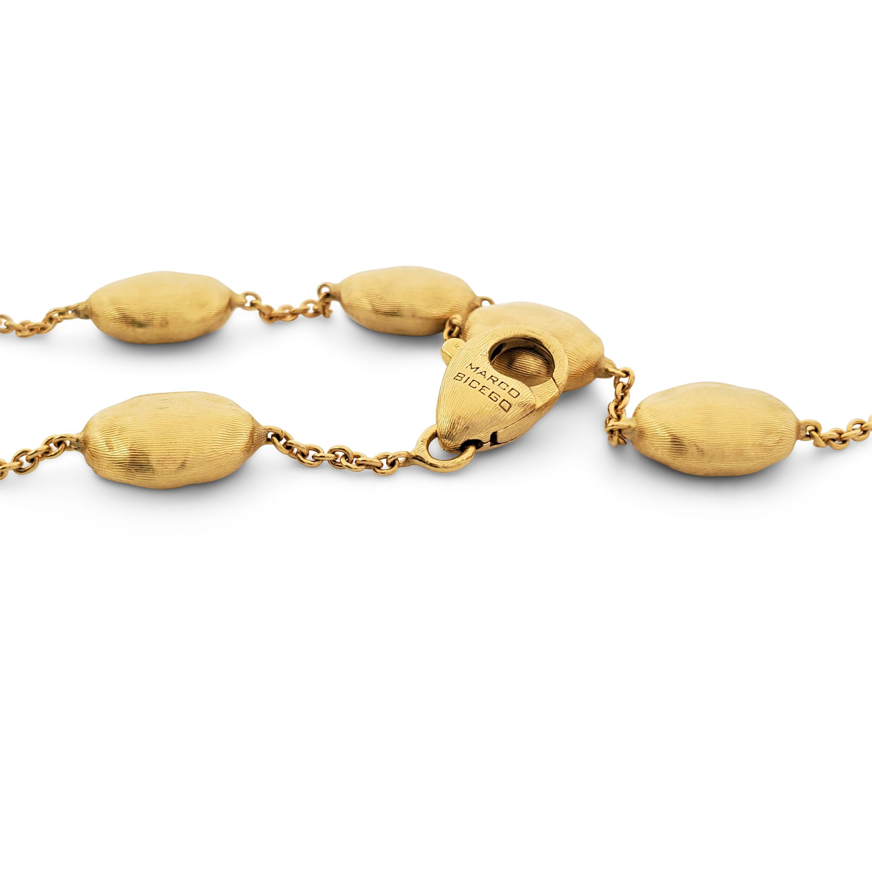 Marco Bicego 'Siviglia' Yellow Gold Bead Bracelet 1