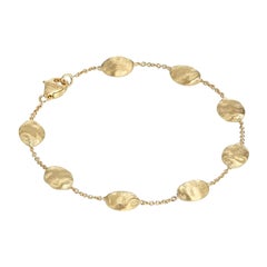 Marco Bicego Bracelet grand format en or jaune et perles de Siviglia BB538