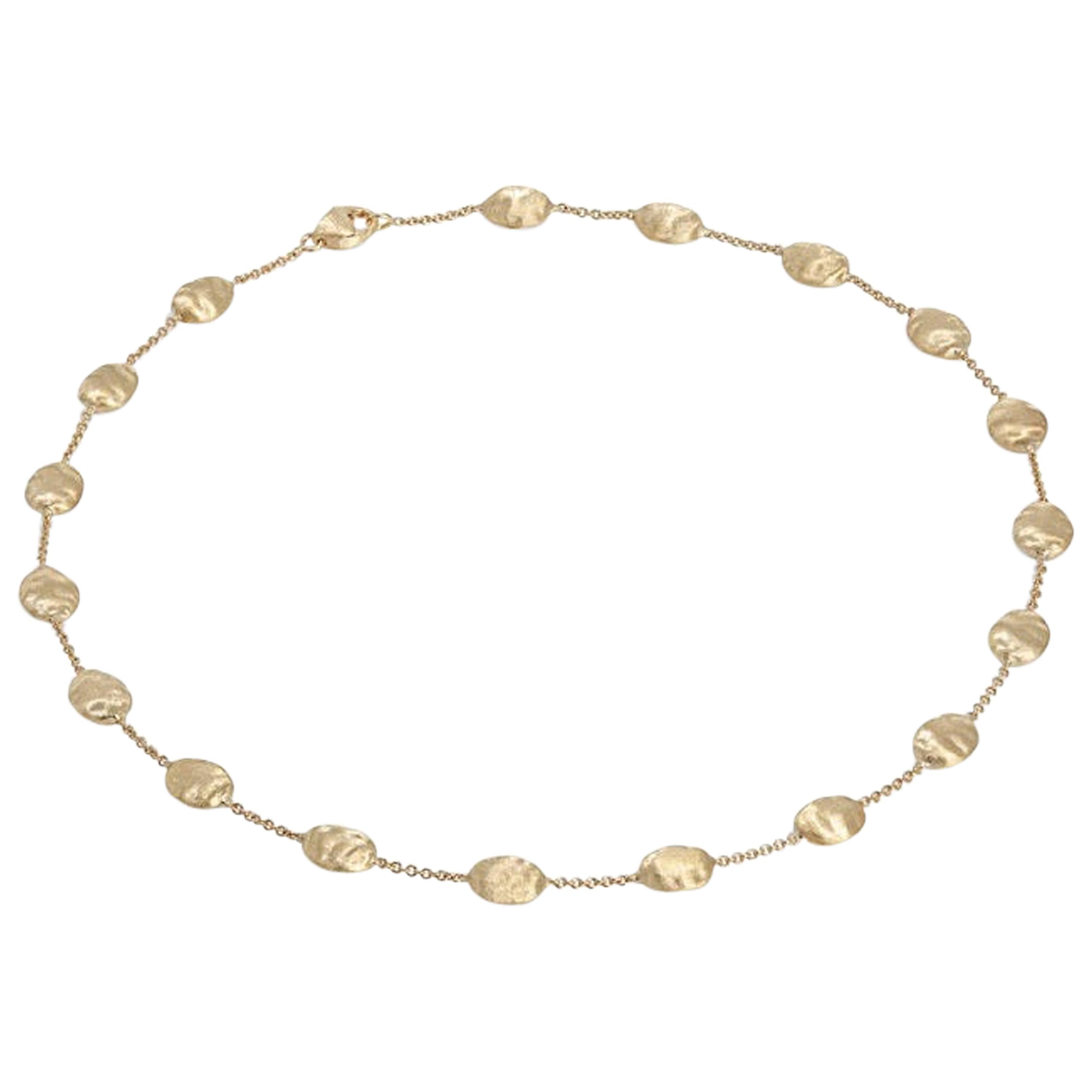 Marco Bicego Siviglia Yellow Gold Large Bead Short Necklace CB538