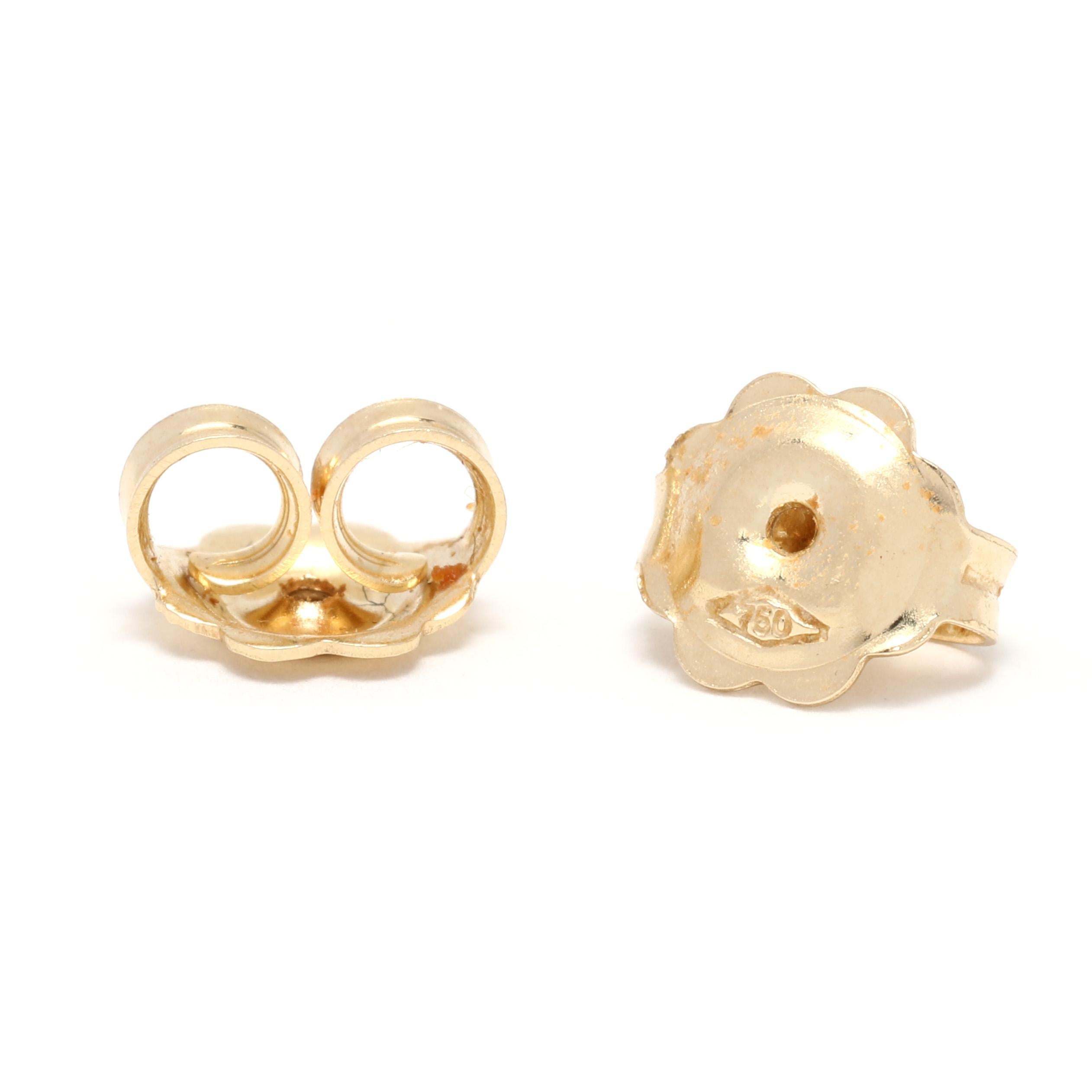 Women's or Men's Marco Bieco Siviglia Dangle Earrings, 18k Yellow Gold