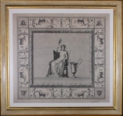 Marco Carloni (1742-1796) - 18th Century Engraving, Demeter