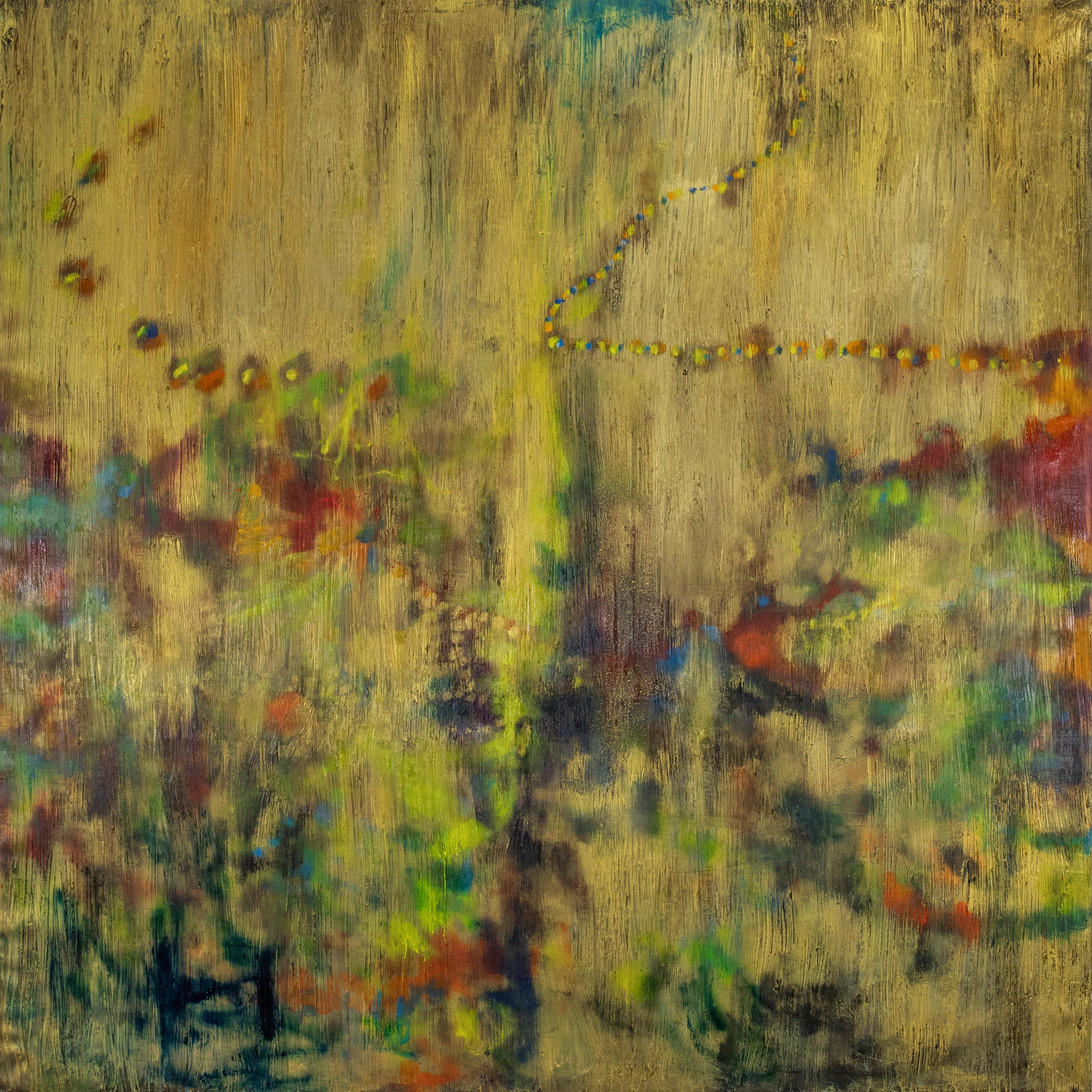 Marco Cingolani Landscape Painting - Gold Bloom
