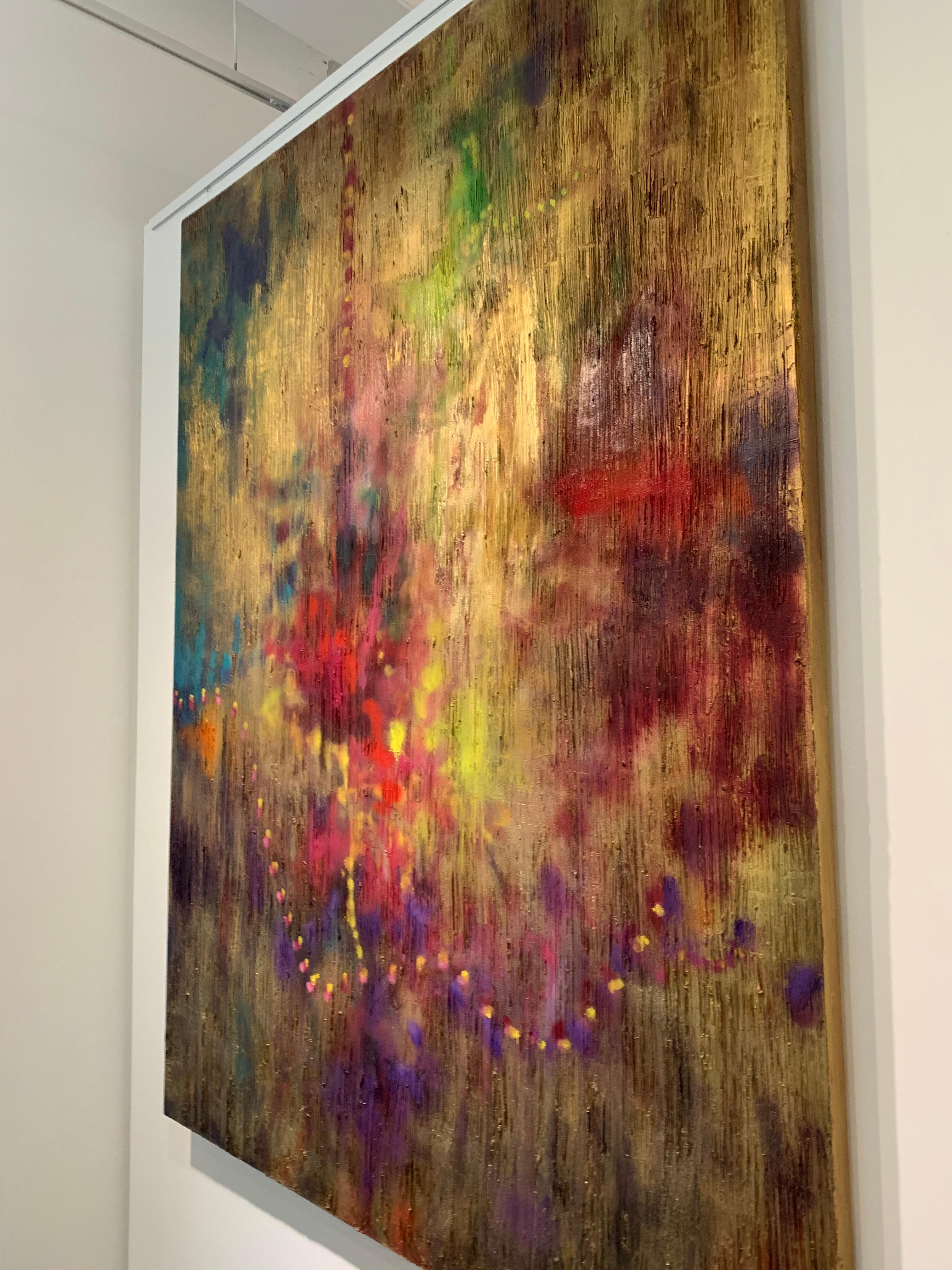 Cuore d'oro - Painting Astratto di Marco Cingolani