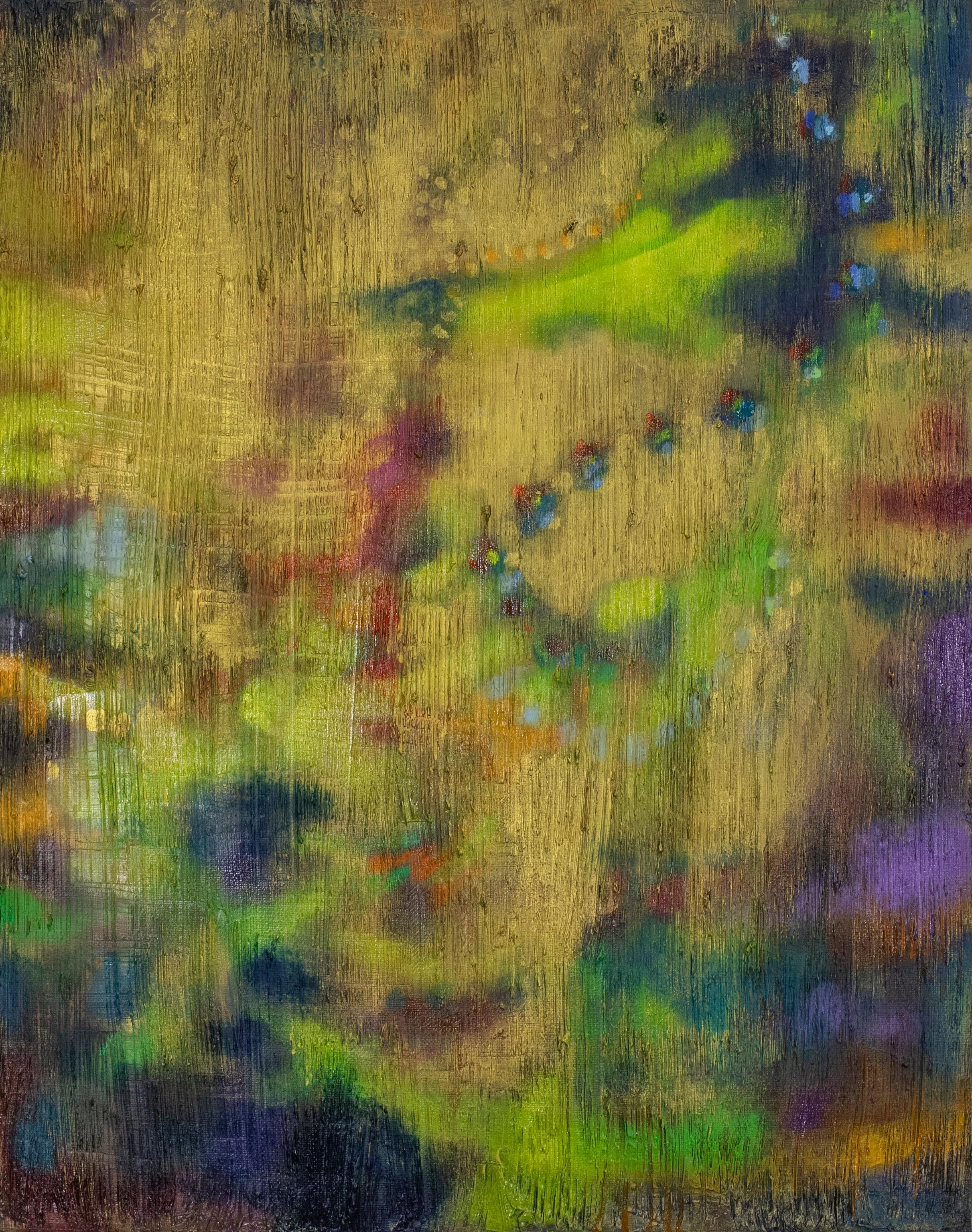 Abstract Painting di Marco Cingolani - Corsa all'oro