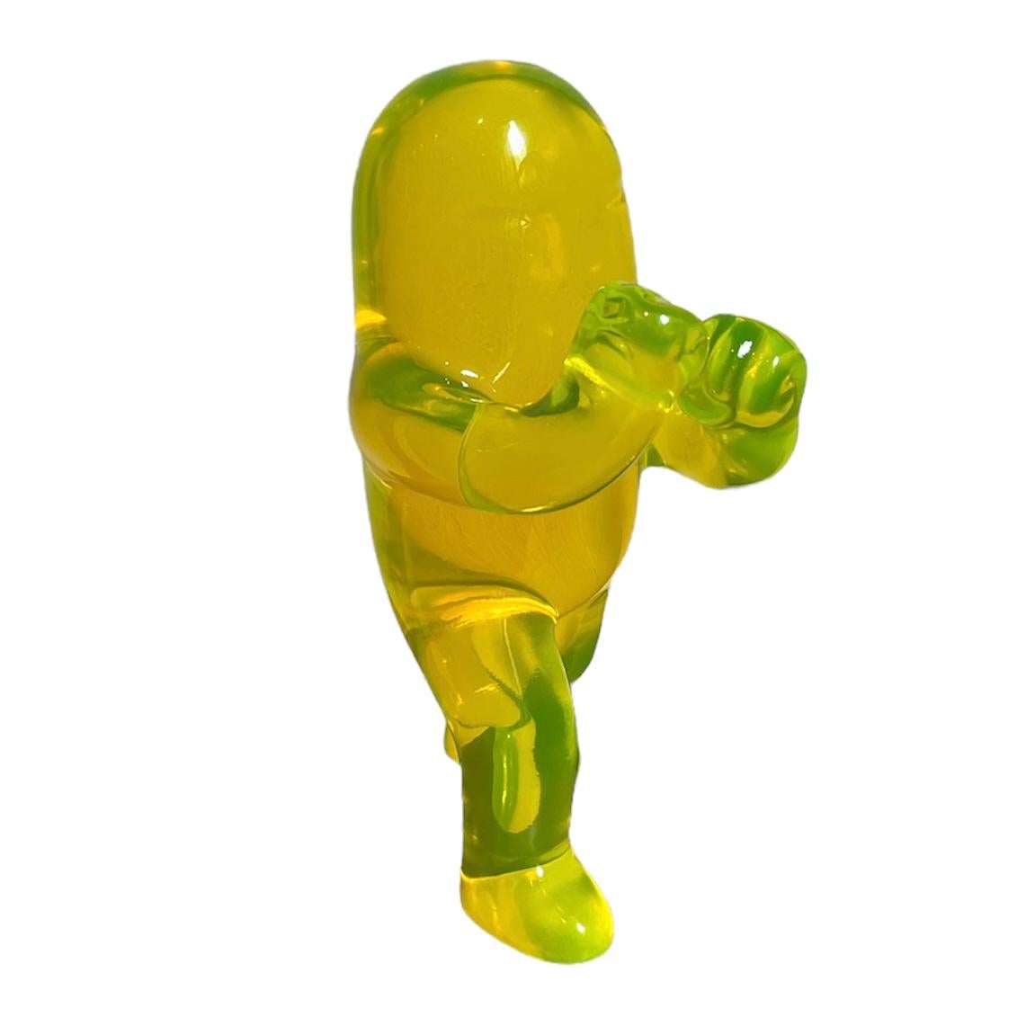 The Atomic Yellow Acrylic Fighter
Acrylic Contemporary Sculpture, Pop Art
21x12x8cm
Limited Edition

About the Collection

Marco Colin´s Monsters Collection represent our fears and remind us that we must overcome them without letting them influence
