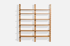 Marco Comolli, Libreria, Legno, Metallo, Italia, anni '50