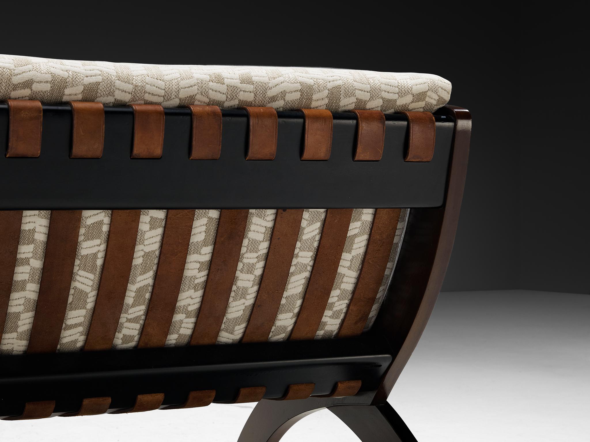 Marco Comolli 'CP1' Loungesessel aus Mahagoni (Moderne der Mitte des Jahrhunderts) im Angebot